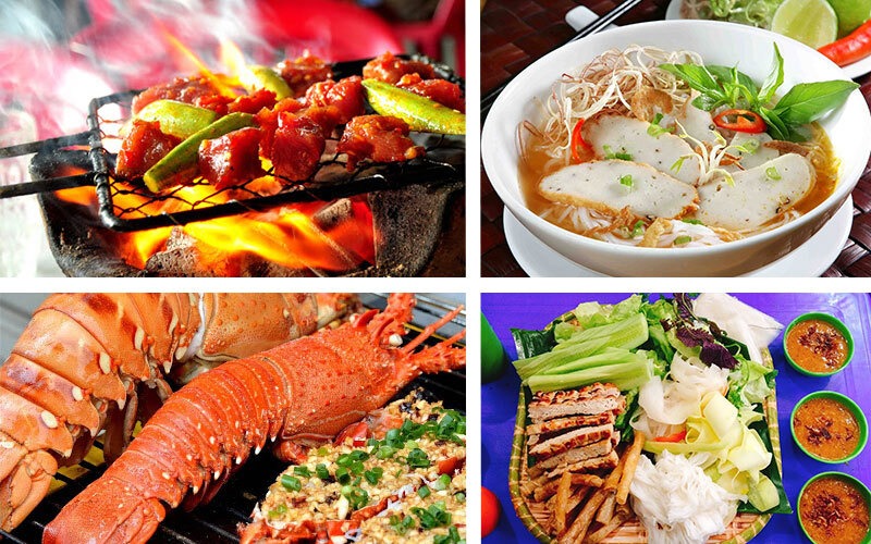 What dishes should you enjoy when coming to Diep Son Island?